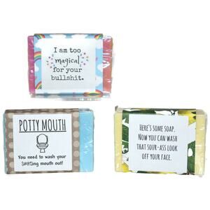 Snarky Soap Lot * Hand-Poured Goats Milk Soap * 3 Bars